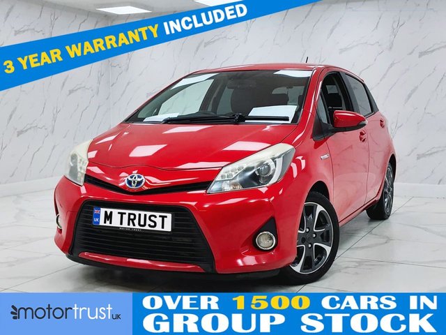 2014 TOYOTA YARIS 1.5 VVT H TREND HATCHBACK 5DR PETROL HYBRID CVT EURO 5 101... photo
