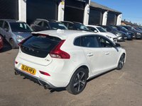 USED 2016 66 VOLVO V40 1.5 T3 R-Design Hatchback 5dr Petrol Auto Euro 6 (s/s) (152 ps) REAR SENSORS+ PRIVACY GLASS+ START/STOP+ CRUISE CONTROL+ DUAL CLIMATE CONTROL+ AUTO HEADLIGHTS+ HALF LEATHER TRIM+ TYRE MONITOR+ BLUETOOTH+ DAB+ 17 INCH ALLOY WHEELS+