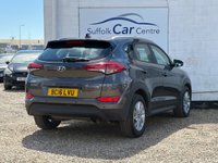 USED 2016 16 HYUNDAI TUCSON 1.7 CRDi Blue Drive SE Nav SUV 5dr Diesel Manual Euro 6 (s/s) (116 ps) www.suffolkcarcentre.co.uk - Located at Lowestoft