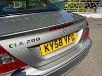 USED 2008 58 MERCEDES-BENZ CLK 1.8 CLK200 Kompressor Sport Cabriolet 2dr Petrol Automatic (214 g/km, 184 bhp) Amazing condition