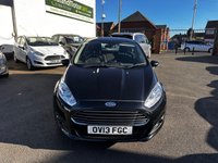 USED 2013 13 FORD FIESTA 1.6 TDCi ECOnetic Zetec Hatchback 5dr Diesel Manual Euro 5 (s/s) (95 ps) &pound;20 ROAD TAX-11 SERVICES-A/C-1 FORMER KEEPER-PARKING SENSORS