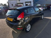 USED 2013 13 FORD FIESTA 1.6 TDCi ECOnetic Zetec Hatchback 5dr Diesel Manual Euro 5 (s/s) (95 ps) &pound;20 ROAD TAX-11 SERVICES-A/C-1 FORMER KEEPER-PARKING SENSORS