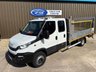 USED 2019 68 IVECO DAILY 65C18D 7 Seat Crew Cab, XLWB Dropside Pickup With Tail Lift, 6.5 Ton Gross, Euro 6 Air Con, Cruise/C,