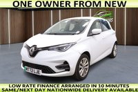 USED 2023 72 RENAULT ZOE R135 EV50 52kWh S Edition Hatchback 5dr Electric Auto (Rapid Charge) (134 bhp) +++1 OWNER FROM NEW+++