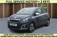 USED 2018 18 PEUGEOT 108 1.2 PureTech Collection Hatchback 5dr Petrol Manual Euro 6 (82 ps) ***FULL SEVICE HISTORY***