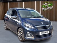 USED 2018 18 PEUGEOT 108 1.2 PureTech Collection Hatchback 5dr Petrol Manual Euro 6 (82 ps) ***FULL SEVICE HISTORY***