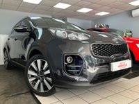 USED 2016 16 KIA SPORTAGE 1.7 CRDi 3 SUV 5dr Diesel Manual Euro 6 (s/s) (114 bhp) Heated Leather Nav Reverse Camera