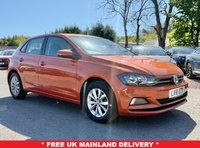 USED 2018 18 VOLKSWAGEN POLO 1.0 TSI SE Hatchback 5dr Petrol DSG automatic 