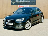 USED 2017 67 AUDI A1 1.4 TFSI S line Hatchback 3dr Petrol S Tronic Euro 6 (s/s) (125 ps) STronic+DAB