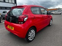 USED 2016 PEUGEOT 108 1.0 Active Hatchback 5dr Petrol Manual Euro 6 (68 ps) BLUETOOTH, DAB RADIO, AIR CONDITIONING