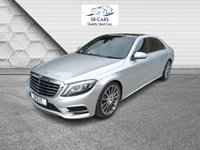 USED 2014 MERCEDES-BENZ S-CLASS 3.0 S350L V6 BlueTEC AMG Line Saloon 4dr Diesel G-Tronic+ Euro 6 (s/s) (258 ps) **GENUINE LOW MILES**PANORAMIC SUNROOF**LOVELY CLEAN EXAMPLE**FULL HEATED BLACK LEATHER INTERIOR**PREMIUM SOUND SYSTEM**ONLY 52,000 MILES FROM NEW**FULLY HPI CLEAR**MOT DECEMBER 2026 (NO ADVISORIES)**