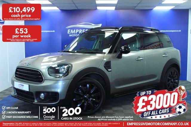 View our MINI Countryman 1.5 Cooper Classic SUV 5dr Petrol Manual Euro 6 (s/s) (136 ps)
