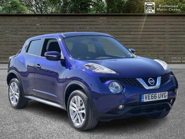 2016 66 NISSAN JUKE 1.2 DIG-T N-Connecta SUV 5dr Petrol Manual Euro 6 (s/s) (115 ps) AIR CONDITIONING