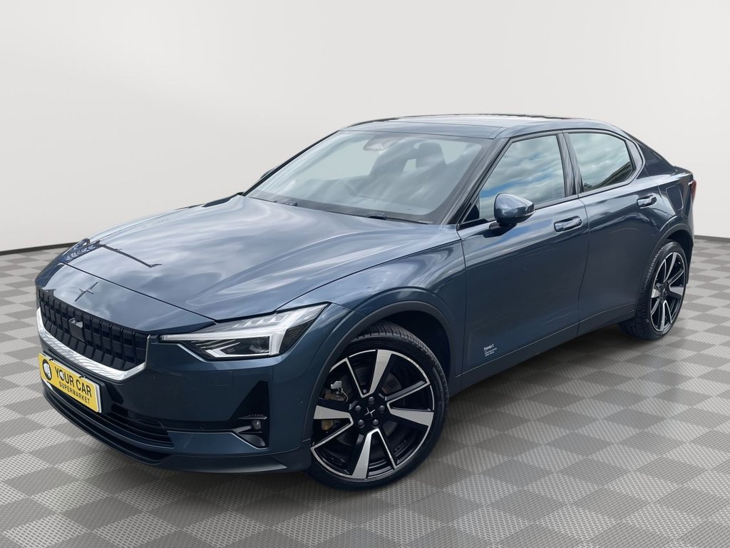 USED 2021 21 POLESTAR POLESTAR 2 Dual Motor 78kWh Long Range Plus Pilot Fastback 5dr Electric Auto 4WDE (408 ps) 360 Camera, Heated Seats