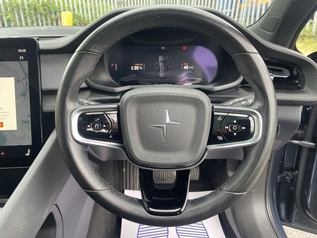 USED 2021 21 POLESTAR POLESTAR 2 Dual Motor 78kWh Long Range Plus Pilot Fastback 5dr Electric Auto 4WDE (408 ps) 360 Camera, Heated Seats