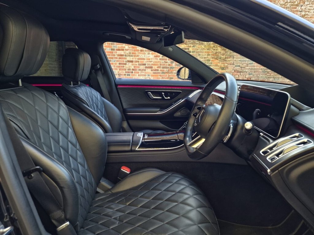 USED 2022 22 MERCEDES-BENZ S-CLASS 3.0 S580eL 22kWh AMG Line (Premium Plus, Executive) Saloon 4dr Petrol Plug-in Hybrid G-Tronic+ Euro 6 (s/s) (510 ps) FINANCE AVAILABLE