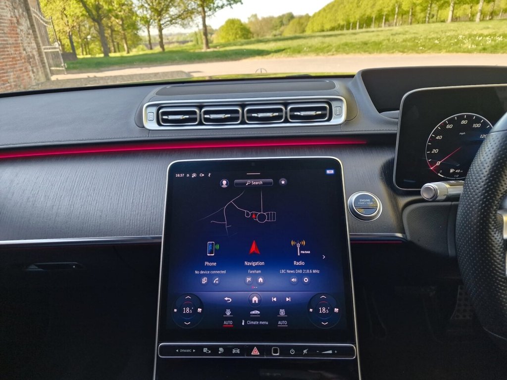 USED 2022 22 MERCEDES-BENZ S-CLASS 3.0 S580eL 22kWh AMG Line (Premium Plus, Executive) Saloon 4dr Petrol Plug-in Hybrid G-Tronic+ Euro 6 (s/s) (510 ps) FINANCE AVAILABLE