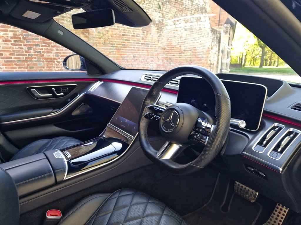 USED 2022 22 MERCEDES-BENZ S-CLASS 3.0 S580eL 22kWh AMG Line (Premium Plus, Executive) Saloon 4dr Petrol Plug-in Hybrid G-Tronic+ Euro 6 (s/s) (510 ps) FINANCE AVAILABLE