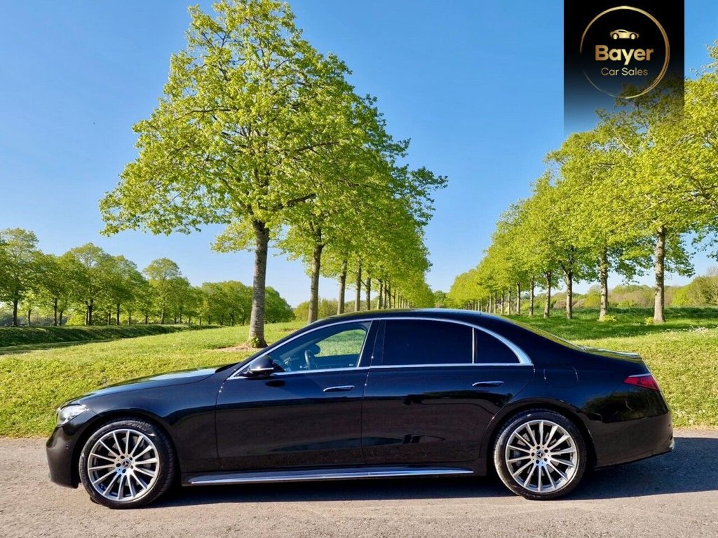 USED 2022 22 MERCEDES-BENZ S-CLASS 3.0 S580eL 22kWh AMG Line (Premium Plus, Executive) Saloon 4dr Petrol Plug-in Hybrid G-Tronic+ Euro 6 (s/s) (510 ps) FINANCE AVAILABLE