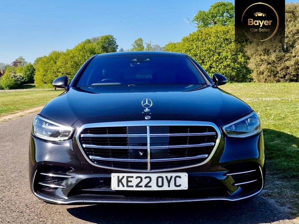 USED 2022 22 MERCEDES-BENZ S-CLASS 3.0 S580eL 22kWh AMG Line (Premium Plus, Executive) Saloon 4dr Petrol Plug-in Hybrid G-Tronic+ Euro 6 (s/s) (510 ps) FINANCE AVAILABLE