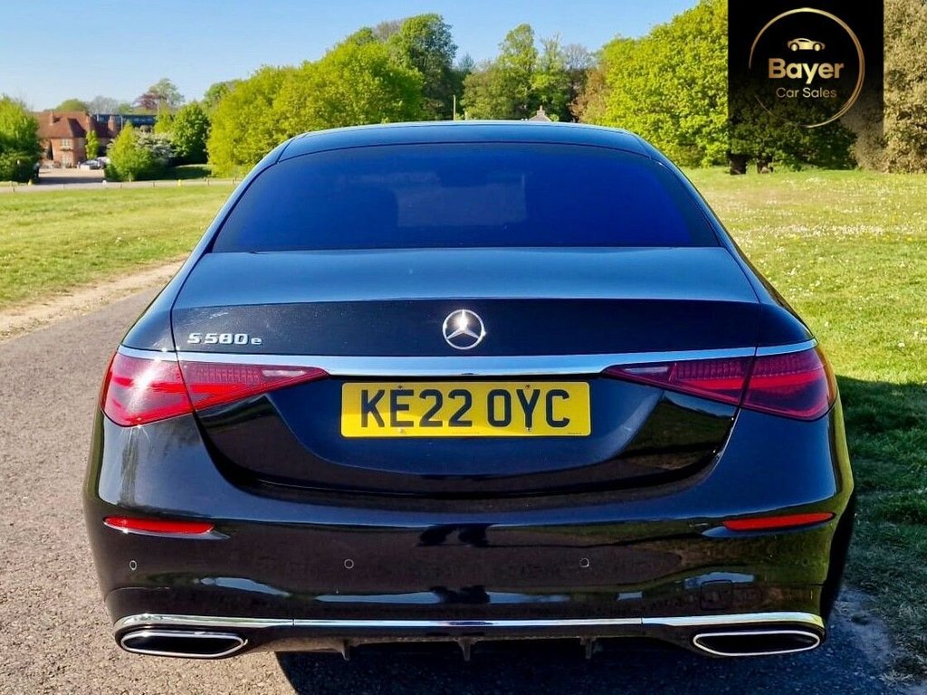 USED 2022 22 MERCEDES-BENZ S-CLASS 3.0 S580eL 22kWh AMG Line (Premium Plus, Executive) Saloon 4dr Petrol Plug-in Hybrid G-Tronic+ Euro 6 (s/s) (510 ps) FINANCE AVAILABLE