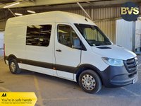 USED 2019 19 MERCEDES-BENZ SPRINTER 2.1 314 CDI Combi/Crew Panel Van 5dr Diesel Manual FWD L2 H2 Euro 6 (143 ps) WE HAVE THE BEST VALUE VANS IN UK