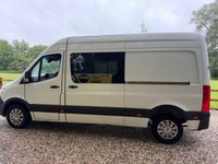 USED 2019 19 MERCEDES-BENZ SPRINTER 2.1 314 CDI Combi/Crew Panel Van 5dr Diesel Manual FWD L2 H2 Euro 6 (143 ps) WE HAVE THE BEST VALUE VANS IN UK