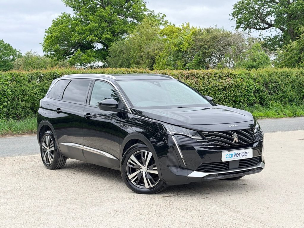 USED 2021 21 PEUGEOT 5008 1.2 PureTech Allure Premium SUV 5dr Petrol Manual Euro 6 (s/s) (130 ps) 1 Owner|5 Services|Camera|SatNav|7 Seats|Apple CarPlay/Android Auto|