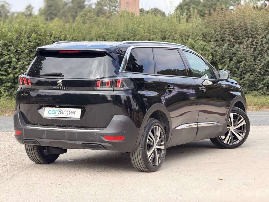 USED 2021 21 PEUGEOT 5008 1.2 PureTech Allure Premium SUV 5dr Petrol Manual Euro 6 (s/s) (130 ps) 1 Owner|5 Services|Camera|SatNav|7 Seats|Apple CarPlay/Android Auto|