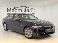 USED 2015 64 BMW 5 SERIES 2.0 528i Luxury Saloon 4dr Petrol Auto Euro 6 (s/s) (245 ps) Full digital history