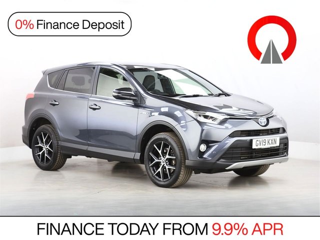 View our Toyota Rav4 2.5 VVT-h Design SUV 5dr Petrol Hybrid CVT 4WD Euro 6 (s/s) (197 ps)