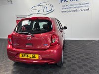 USED 2014 14 NISSAN MICRA 1.2 Visia Hatchback 5dr Petrol Manual Euro 5 (80 ps) &pound;35 ROAD TAX
