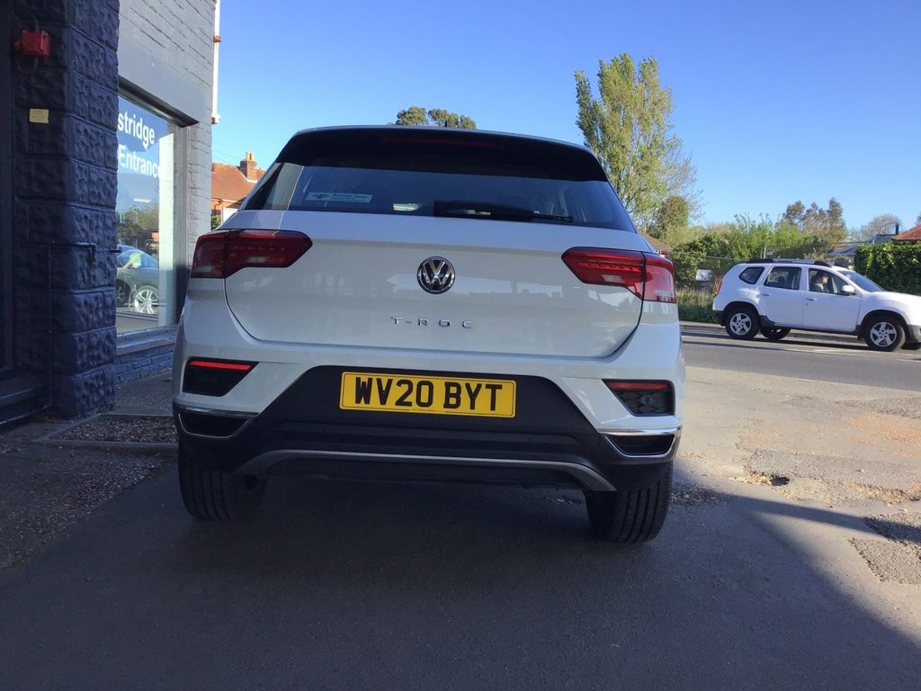 USED 2020 20 VOLKSWAGEN T-ROC 1.0 TSI GPF SE SUV 5dr Petrol Manual Euro 6 (s/s) (115 ps) 