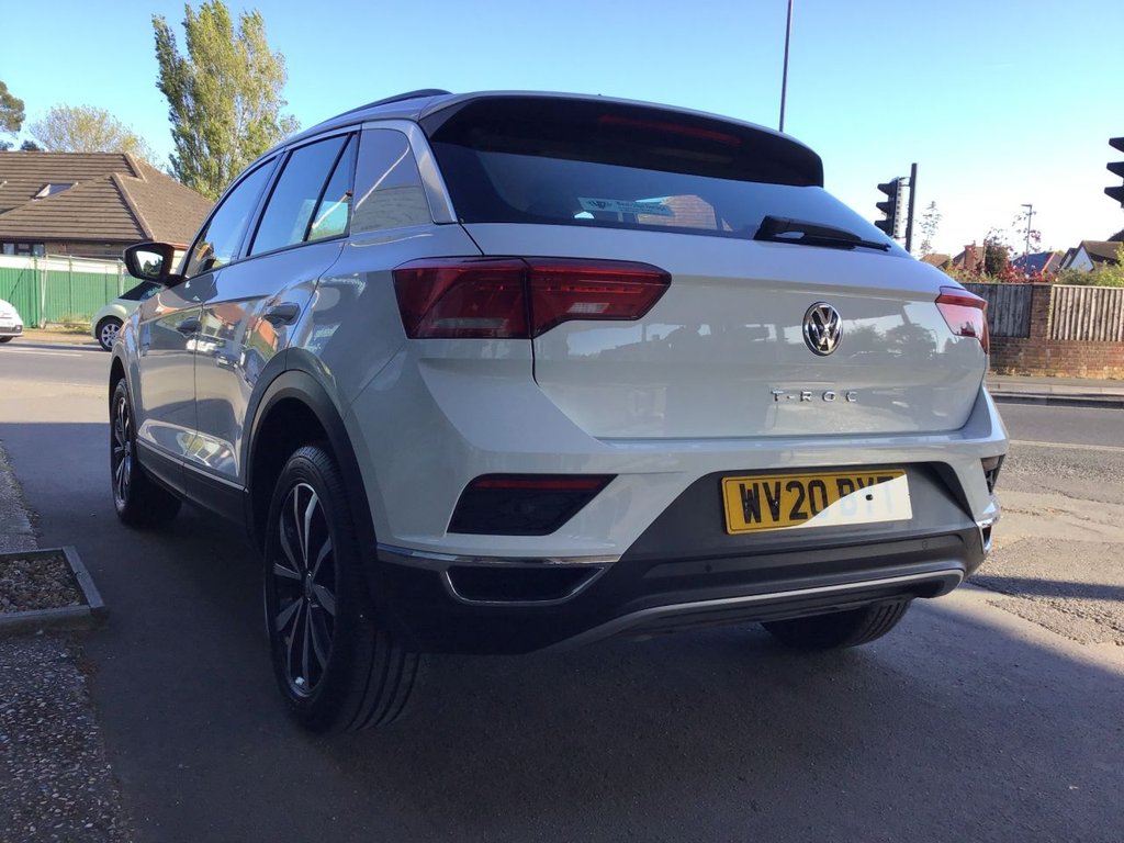 USED 2020 20 VOLKSWAGEN T-ROC 1.0 TSI GPF SE SUV 5dr Petrol Manual Euro 6 (s/s) (115 ps) 