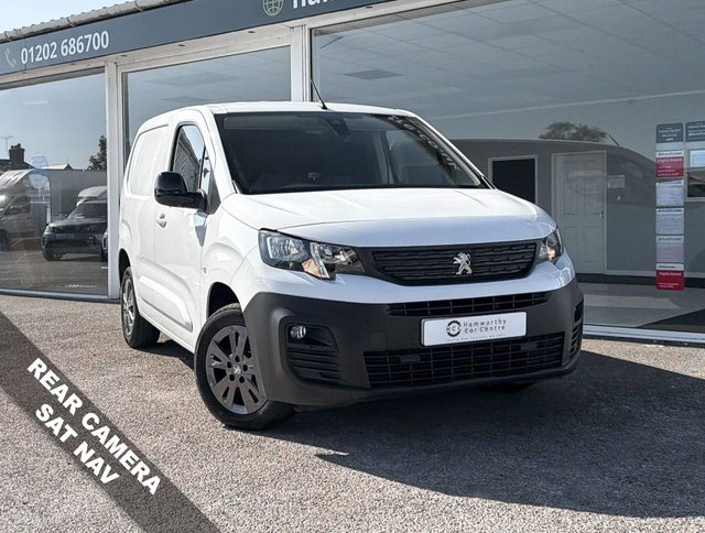 View our Peugeot Partner 1.5 BlueHDi 1000 Asphalt Premium + Standard Panel Van 5dr Diesel Manual SWB Euro 6 (s/s) (100 bhp)