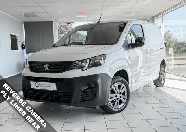 View our Peugeot Partner 1.5 BlueHDi 1000 Asphalt Premium + Standard Panel Van 5dr Diesel Manual SWB Euro 6 (s/s) (100 bhp)