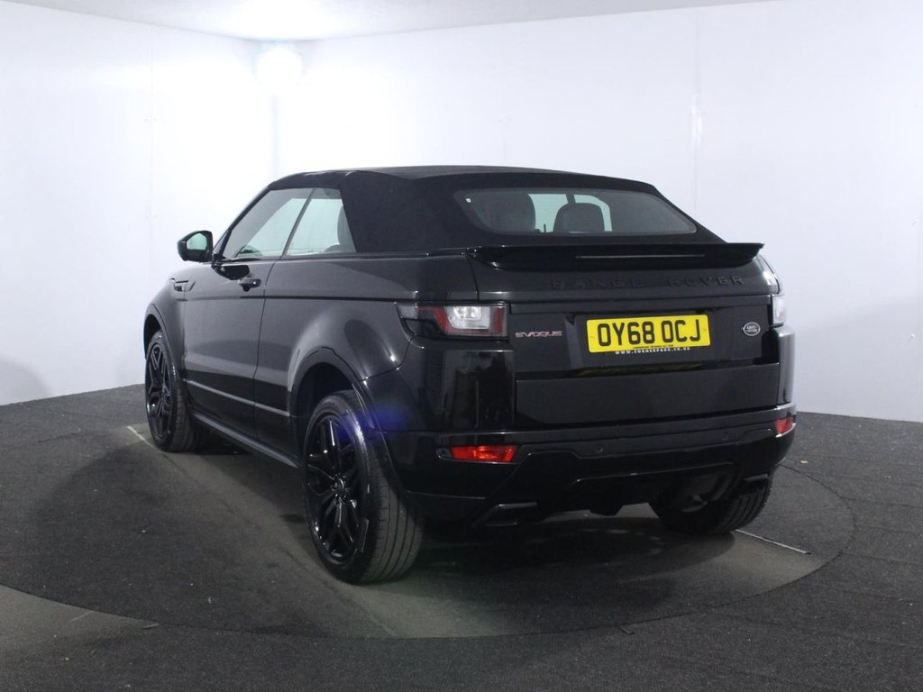 USED 2018 68 LAND ROVER RANGE ROVER EVOQUE 2.0 TD4 HSE Dynamic Convertible 2dr Diesel Auto 4WD Euro 6 (s/s) (180 ps) 