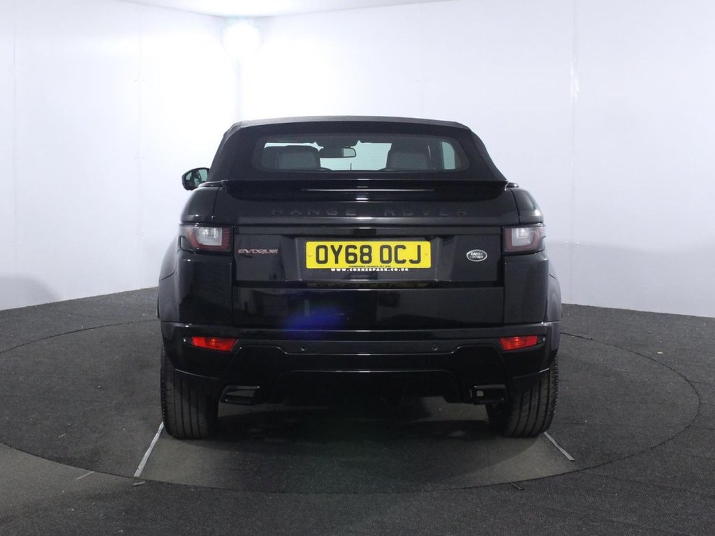 USED 2018 68 LAND ROVER RANGE ROVER EVOQUE 2.0 TD4 HSE Dynamic Convertible 2dr Diesel Auto 4WD Euro 6 (s/s) (180 ps) 
