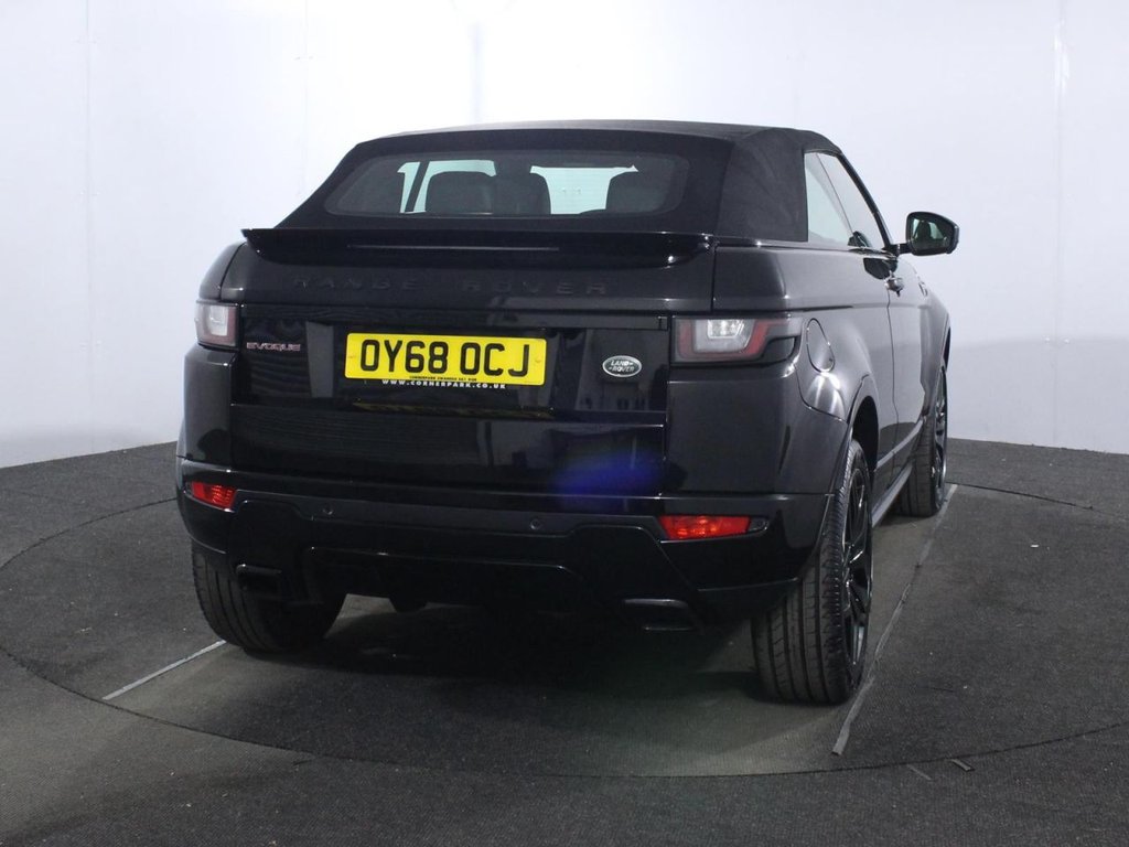 USED 2018 68 LAND ROVER RANGE ROVER EVOQUE 2.0 TD4 HSE Dynamic Convertible 2dr Diesel Auto 4WD Euro 6 (s/s) (180 ps) 