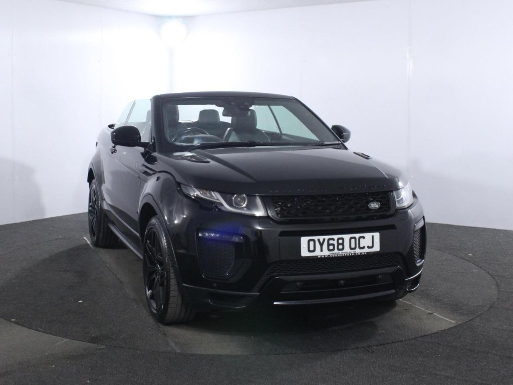 USED 2018 68 LAND ROVER RANGE ROVER EVOQUE 2.0 TD4 HSE Dynamic Convertible 2dr Diesel Auto 4WD Euro 6 (s/s) (180 ps) 