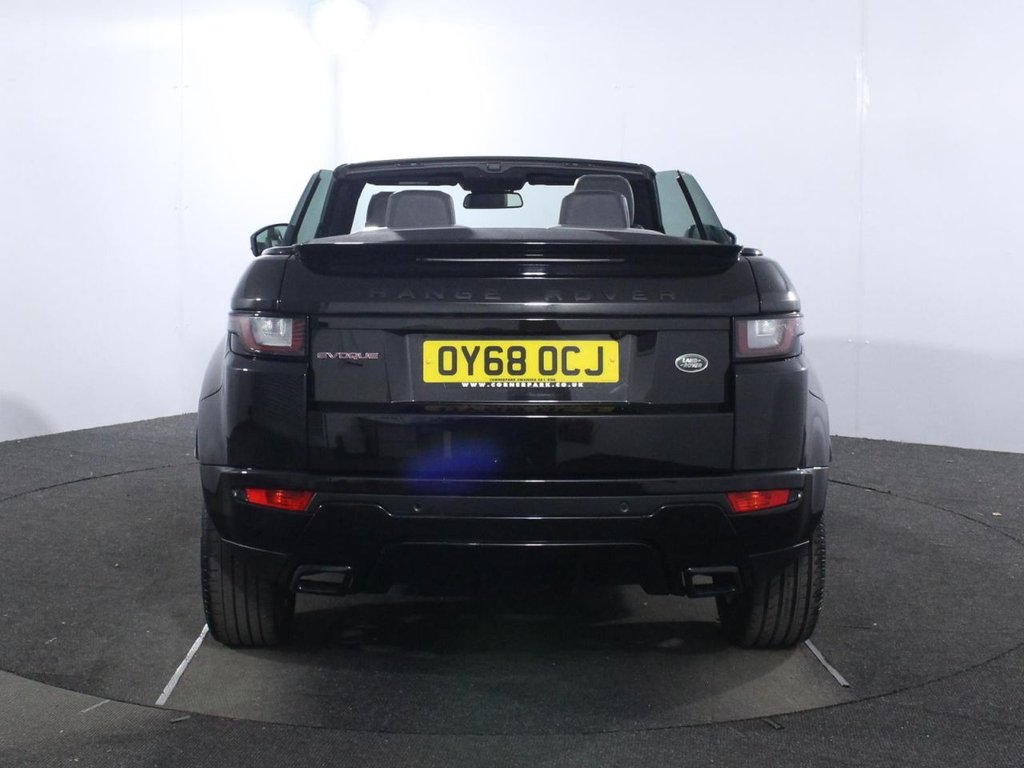 USED 2018 68 LAND ROVER RANGE ROVER EVOQUE 2.0 TD4 HSE Dynamic Convertible 2dr Diesel Auto 4WD Euro 6 (s/s) (180 ps) 