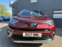USED 2017 17 TOYOTA RAV4 2.5 VVT-h Excel SUV 5dr Petrol Hybrid CVT 4WD Euro 6 (s/s) (Safety Sense, Nav) (197 ps) 