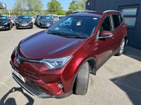 USED 2017 17 TOYOTA RAV4 2.5 VVT-h Excel SUV 5dr Petrol Hybrid CVT 4WD Euro 6 (s/s) (Safety Sense, Nav) (197 ps) 