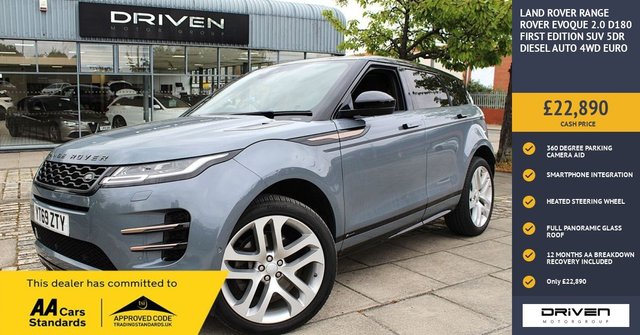 View our LAND ROVER RANGE ROVER EVOQUE