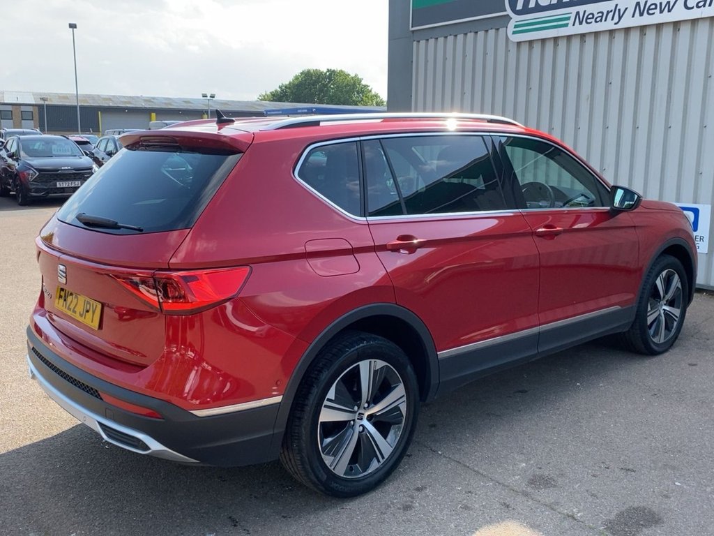 USED 2022 22 SEAT TARRACO 2.0 TDI XCELLENCE SUV 5dr Diesel DSG Euro 6 (s/s) (150 ps) SUV