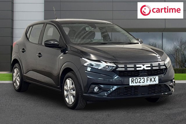 View our Dacia Sandero 1.0 TCe Expression Hatchback 5dr Petrol Manual Euro 6 (s/s) (90 ps) Rear View Camera, Rear Parking Sensors, Media Display, Electrically Adjustable Door Mirrors, 15In Steel Wheels