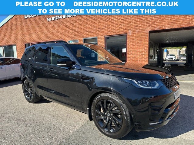 2019 69 LAND ROVER DISCOVERY 3.0 SD V6 Landmark Edition SUV 5dr Diesel Auto 4WD Euro 6 (s/s) (306 ps) Fixed panoramic glass roof : Documented service record : Family 7-Seater : Bluetooth : Sat Nav : DAB Radio : Apple CarPlay : Leather upholstery :    Elec/Heated front seats : Heated outer rear seats : Heated steering wheel + screen : Isofix :          Air-conditioning : Remotely operated tailgate : LandRover Parallel parking system :          Rear view camera : Front + rear parking sensors : Cargo/Load cover