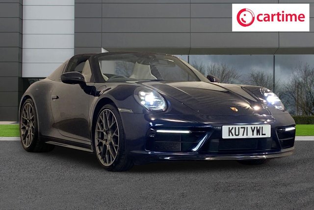 View our Porsche 911 3.0T 992 4S Targa 2dr Petrol PDK 4WD Euro 6 (s/s) (450 ps) &pound;16,804 Upgraded Extras, Reverse Camera, Sport Chrono Package, Heated Steering Wheel, Adaptive Sports Seats Plus