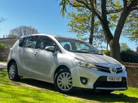 USED 2014 63 TOYOTA VERSO 1.6 V-Matic Active MPV 5dr Petrol Manual Euro 5 (7 Seat) (132 ps) 12 Services, Jan MOT, 2 x Keys