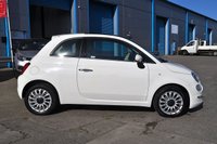 USED 2018 68 FIAT 500 1.2 Lounge Hatchback 3dr Petrol Manual Euro 6 (s/s) (69 bhp) DAB Radio - Cruise Control - Parking Sensors